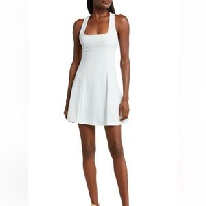 OUTDOOR VOICES | WHITE | CROSS BACK DRESS | Small
